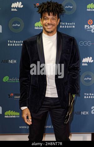 Paris la Défense Arena, Francia. 30 Nov 2021. Arnaud Assoumani partecipa alla nona edizione del Gala, organizzata in occasione del martedì di premiazione. Foto Stock