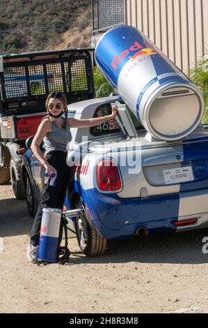 Motocross in occasione del 24° Red Bull Day nel Dirt Grand Prix il 27 novembre 2021 al circuito Glen Helen Raceway, nella California meridionale. Foto Stock