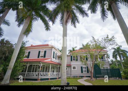 Thomas Edison Estate a Fort Myers, Florida Foto Stock