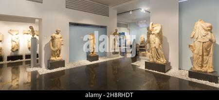 Aydin, Turchia - 06 gennaio 2021: Antico Museo della Città di Afrodisia Foto Stock