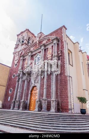 Cattedrale di San Filippo Neri a Queretaro, Messico Foto Stock