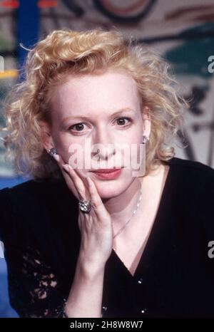 Sunnyi Melles, schweizerische Schauspielerin, Germania 1992. Attrice svizzera Sunnyi Melles, Germania 1992. Foto Stock
