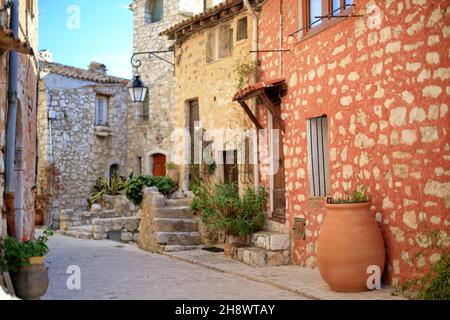 Tourrettes sur Loup, Parc Regional des Prealpes d'Azur, Alpes Martimes, 06, Region sud Foto Stock