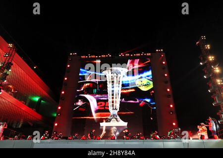 Atmosfera del circuito. Gran Premio dell'Arabia Saudita, giovedì 2 dicembre 2021. Jeddah, Arabia Saudita. Foto Stock