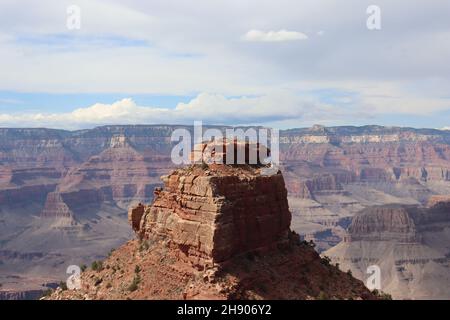 Una splendida vista del Parco Nazionale del Grand Canyon Foto Stock