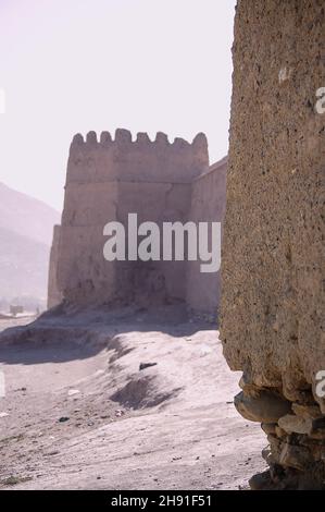 Bala Hissar è un'antica fortezza situata nella città di Kabul, afghistandante dal V secolo d.C. Foto Stock