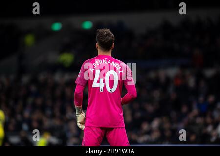 LONDRA, INGHILTERRA - DICEMBRE 02: Alvaro Fernadez dopo la partita della Premier League tra Tottenham Hotspur e Brentford al Tottenham Hotspur Stadium o Foto Stock