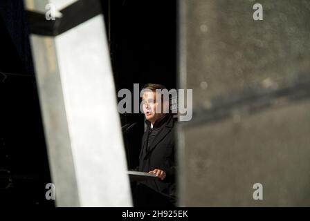 Vienna, Austria. Settembre 23, 2008. Campagna elettorale con Peter Westenthaler Foto Stock