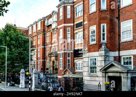Royal Marsden Hospital, Fulham Road, Londra, Regno Unito. Foto Stock
