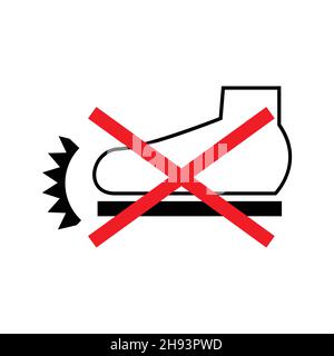 ikon pada kotak bergelombang Illustrazione Vettoriale