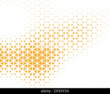Disegno geometrico astratto stampa motivo triangolare Illustrazione Vettoriale
