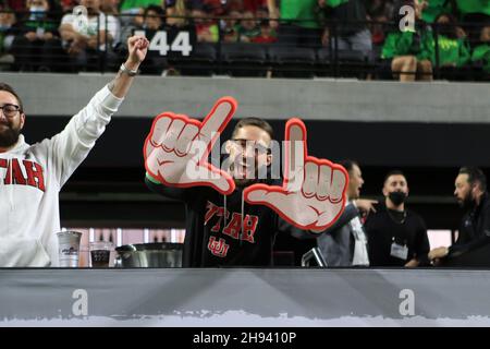 PAC-12 Championship Game: Oregon Ducks vs Utah Utes Foto Stock