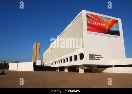 Leonel de Moura Brizola Biblioteca Nazionale del Brasile, Brasilia Foto Stock