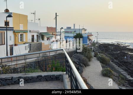 La Caleta, Tenerife, Spagna Foto Stock