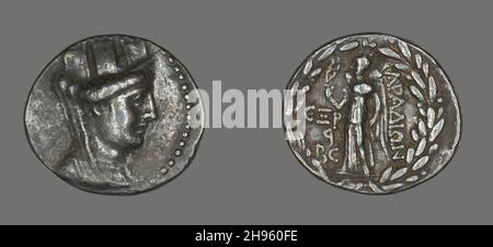 Tetradrachm (Coin) raffigurante il tipo, 95-94 BCE. Foto Stock