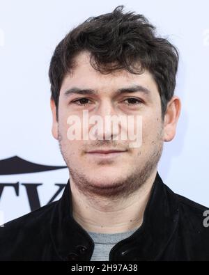 Los Angeles, Stati Uniti. 4 dicembre 2021. LOS ANGELES, CALIFORNIA, USA - 04 DICEMBRE: Aaron Rosen arriva al Variety 2021 Music Hitmakers Brunch presentato da Peacock e Girls5eva e sponsorizzato da IHG Hotels and Resorts tenuto presso la City Market Social House il 4 dicembre 2021 a Los Angeles, California, Stati Uniti. (Foto di Xavier Collin/Image Press Agency/Sipa USA) Credit: Sipa USA/Alamy Live News Foto Stock