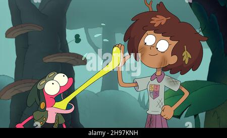 AMPHIBIA (2019), diretta da KYLER SPEARS e JOSEPH D. JOHNSTON. Credito: DISNEY TV ANIMAZIONE / Album Foto Stock