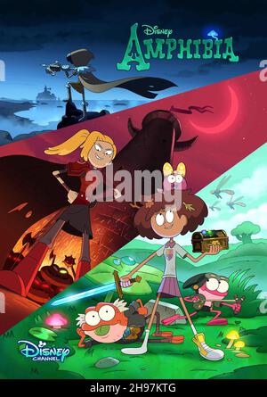 AMPHIBIA (2019), diretta da KYLER SPEARS e JOSEPH D. JOHNSTON. Credito: DISNEY TV ANIMAZIONE / Album Foto Stock