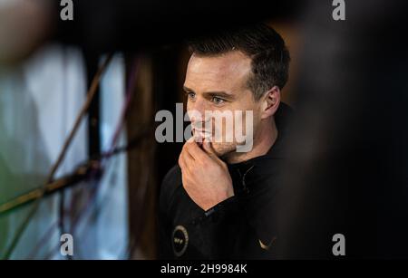 Malmoe, Svezia. 4 dicembre 2021. Eric Larsson di Malmoe FF ha visto durante la partita di Allsvenskan tra Malmoe FF e Halmstad allo stadio Eleda di Malmoe. (Photo Credit: Gonzales Photo/Alamy Live News Foto Stock