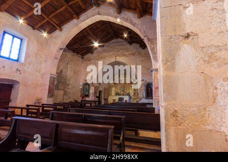 Roncola San Bernardo, Bergamo, Lombardia, Italia: Chiesa di San Defendente Foto Stock