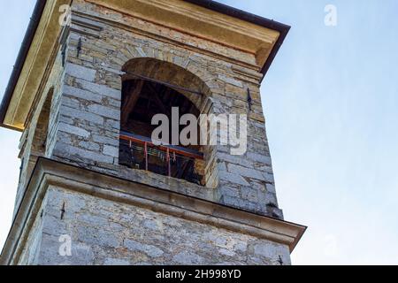 Roncola San Bernardo, Bergamo, Lombardia, Italia: Chiesa di San Defendente Foto Stock