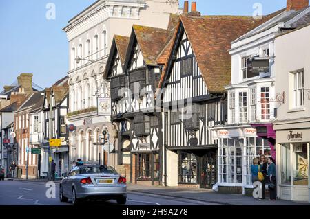 West Street, Farnham, Surrey, England, Regno Unito Foto Stock