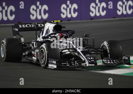 Jeddah, Arabo Saudita. 05 dicembre 2021. 05.12.2021, Jeddah Corniche Circuit, Jeddah, Gran Premio di Formula 1 dell'Arabia Saudita, nella foto Pierre Gasly (fra), Scuderia AlphaTauri Honda Credit: dpa/Alamy Live News Foto Stock