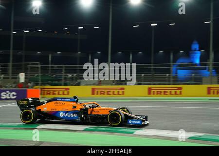 Jeddah, Arabo Saudita. 05 dicembre 2021. 05.12.2021, Jeddah Corniche Circuit, Jeddah, Gran Premio di Formula 1 dell'Arabia Saudita, nella foto Daniel Ricciardo (AUS), McLaren F1 Team Credit: dpa/Alamy Live News Foto Stock