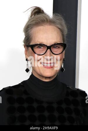 New York, NY, USA. 5 dicembre 2021. Meryl Streep al Netflix World Premiere di Don't Look Up al Jazz al Lincoln Center di New York il 5 dicembre 2021. Credit: RW/Media Punch/Alamy Live News Foto Stock
