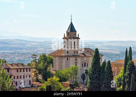 Santa Maria de la Alhambra, Granada, Provincia di Granada, Comunità autonoma dell'Andalusia, Spagna Foto Stock