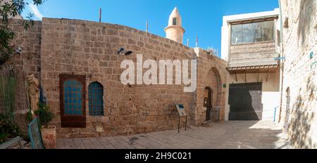 Casa di Simone il conciatore nella vecchia Jaffa, Israele Foto Stock