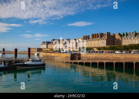 Saint Malo, Francia - 15 ottobre 2021: Foto Stock