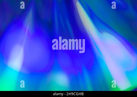 Sfondo astratto blu brillante e sfocato, verde e turchese. Astratto sfondo colorato ad alta risoluzione. Spazio di copia. Foto Stock