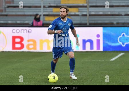 Como, Italia. 4 dicembre 2021. Matteo Solini (Como) durante Como 1907 vs AC Pisa, partita di calcio italiana Serie B a Como, Italia, Dicembre 04 2021 Credit: Independent Photo Agency/Alamy Live News Foto Stock