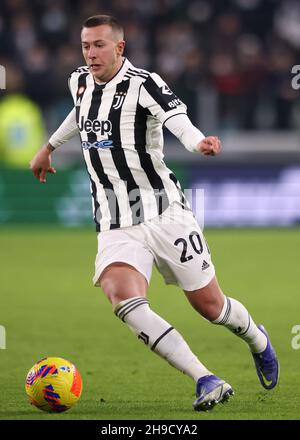 Torino, 5 dicembre 2021. Federico Bernardeschi della Juventus durante la Serie A allo Stadio Allianz di Torino. Il credito d'immagine dovrebbe essere: Jonathan Moscrop / Sportimage Foto Stock