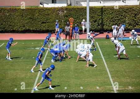 High School Football game, la Puente, California, USA Foto Stock