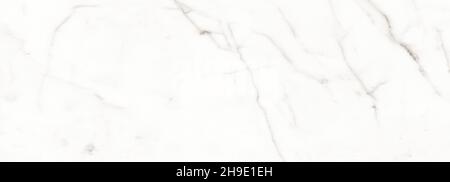 Vista dall'alto del banner con texture in marmo bianco. Piastrelle pavimento in pietra naturale ad alta risoluzione. Modelli astratti di lusso. Disegno marmorizzazione per banner Foto Stock
