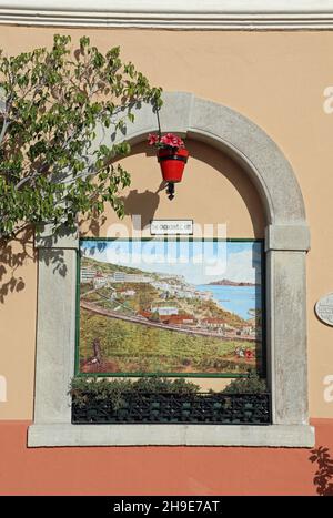 Proprietà del patrimonio presso Naval Hospital Road a Gibilterra Foto Stock