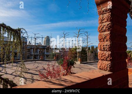 Vista esterna della McCune Mansion a Salk Lake City, Utah Foto Stock