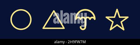 Coreana tv show Squid gioco senza giunture modello stock illustrazione Illustrazione Vettoriale