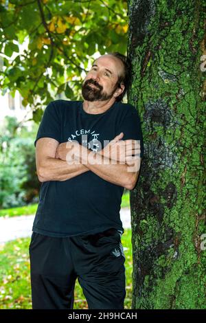 L'attore svedese Peter Stormare ha fotografato a Stoccolma, Svezia, il 06 ottobre 2021. Foto: Claudio Bresciani / TT / code 10090 Foto Stock