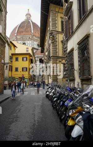 Una visione generale di Firenze in Italia. Da una serie di foto di viaggio in Italia. Data foto: Lunedì 18 settembre 2017. Il credito fotografico dovrebbe essere: Richard Grey/EMPICS Entertainment Foto Stock