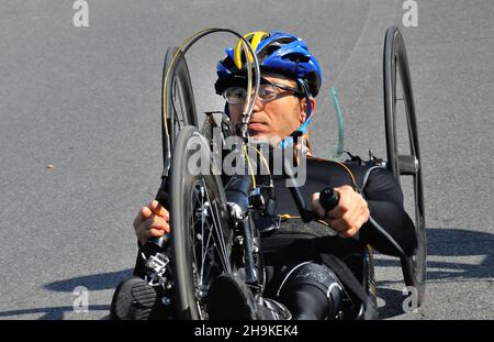 ThisAbility2021 - April172011, Padova, Italia. Dodicesima maratona di St.' Anthony e campionato italiano disabili 2011. Foto Stock