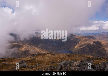 Glen Quoich e il Rough Bounds Foto Stock