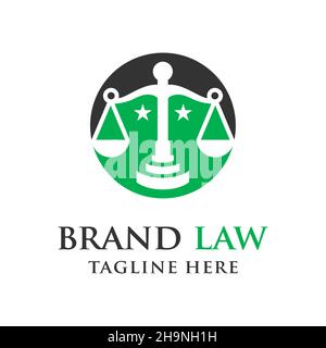 logo della legge la vostra azienda Foto Stock