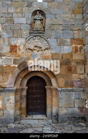 Chiesa romanica di Santa Maria in Retortillo Foto Stock