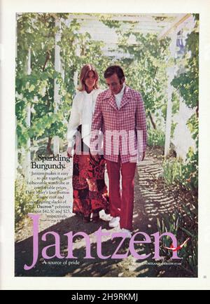 Playboy 1973 mensile Magazine Annuncio, Stati Uniti Foto Stock