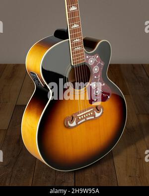 Epiphone EJ200CE Foto Stock
