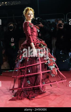 ODEON LUXE Leicester Square, Londra, Regno Unito. 7 dicembre 2021. Haley Bennett UK PREMIERE DI CYRANO. . Foto di Julie Edwards./Alamy Live News Foto Stock