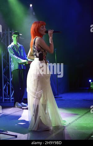 JOANNA Performing Live in Nice, December 8th 2021, © Fausto Marci Foto Stock